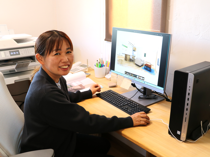 家族の気持ちに寄り添う、女性設計士が全棟を担当します